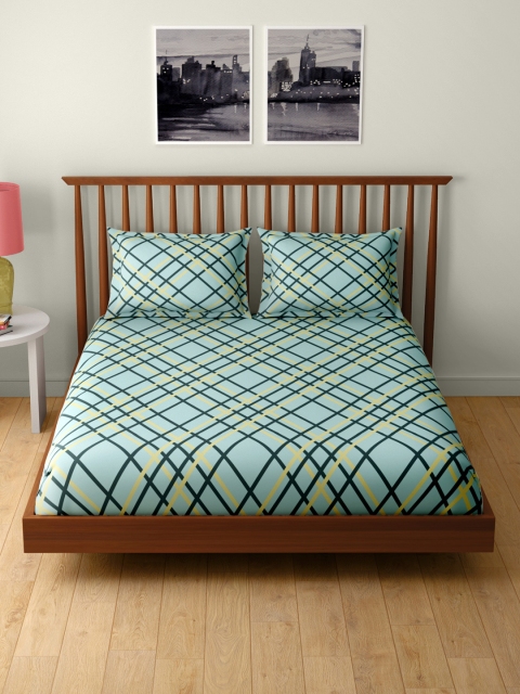 CORE Designed by SPACES Blue Printed Flat 104 TC Bedsheet with 2 Pillow Covers
CORE Designed by SPACES Blue Printed Flat 104 TC Bedsheet with 2 Pillow Covers