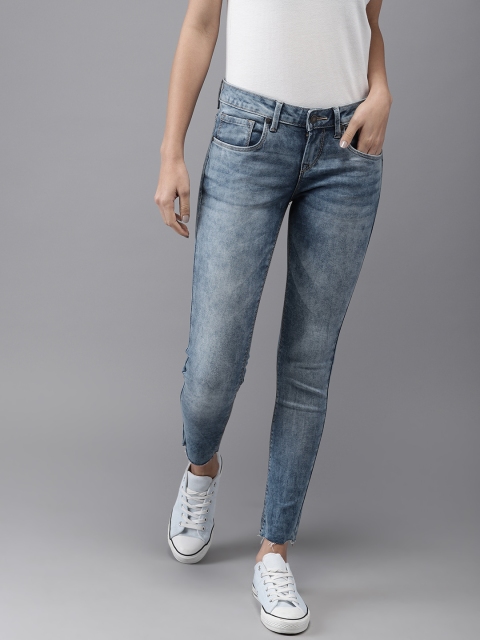Moda Rapido Women Blue Ankle Skinny Fit Mid-Rise Clean Look Stretchable Cropped Jeans
Moda Rapido Women Blue Ankle Skinny Fit Mid-Rise Clean Look Stretchable Cropped Jeans