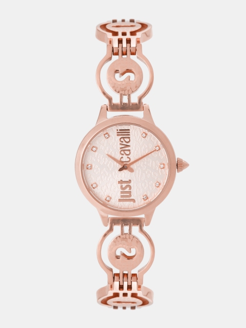 Just Cavalli Women Silver-Toned Analogue Watch JC1L028M0045