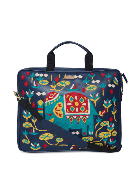 Chumbak Unisex Blue Textured Laptop Bag
Chumbak Unisex Blue Textured Laptop Bag