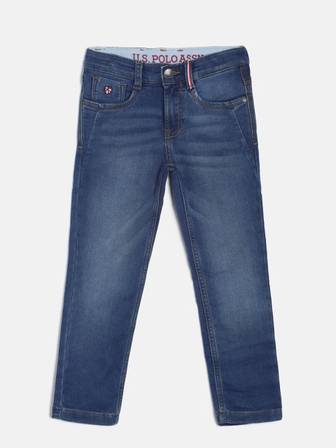 U.S. Polo Assn. Kids Boys Blue Regalo EXS Skinny Fit Mid-Rise Clean Look Stretchable Jeans
U.S. Polo Assn. Kids Boys Blue Regalo EXS Skinny Fit Mid-Rise Clean Look Stretchable Jeans
