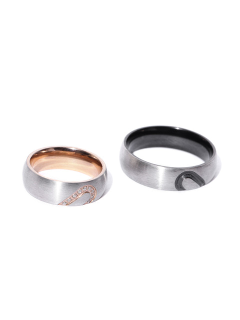 YouBella Silver-Toned Couple Ring Set
YouBella Silver-Toned Couple Ring Set
