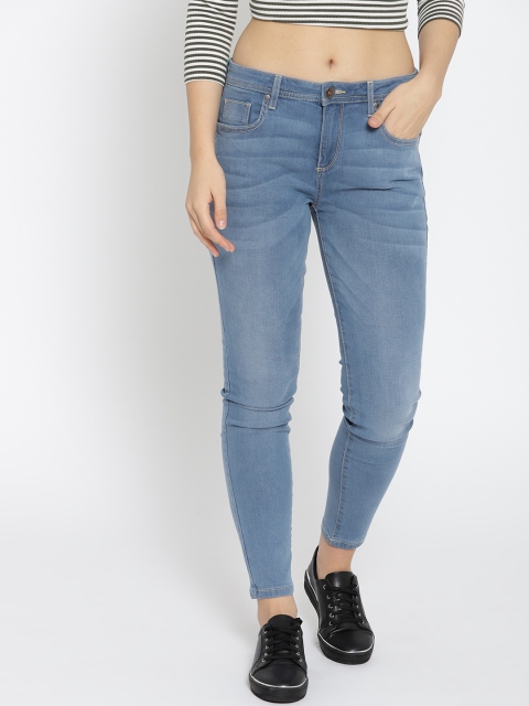 United Colors of Benetton Women Blue Skinny Fit Mid-Rise Clean Look Stretchable Jeans
United Colors of Benetton Women Blue Skinny Fit Mid-Rise Clean Look Stretchable Jeans