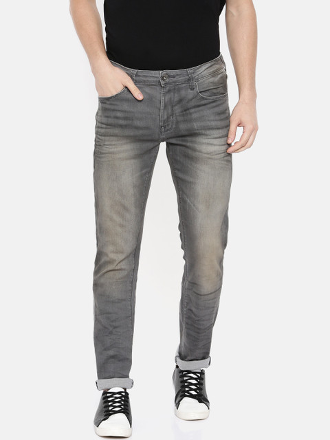 Pepe Jeans Men Grey Skinny Fit Low-Rise Clean Look Stretchable Jeans
Pepe Jeans Men Grey Skinny Fit Low-Rise Clean Look Stretchable Jeans