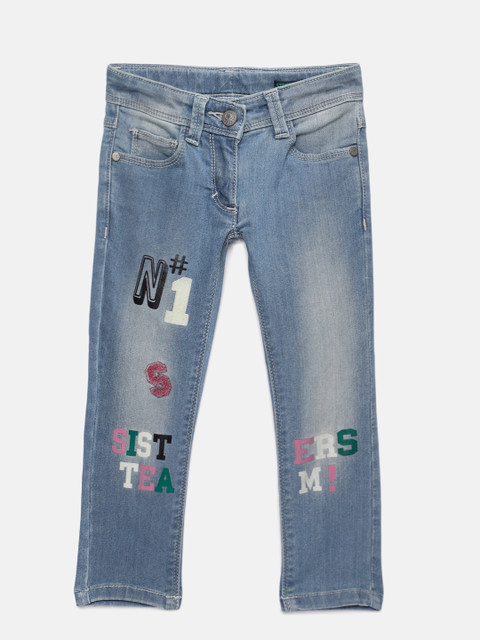 United Colors of Benetton Girls Blue Slim Fit Mid-Rise Clean Look Stretchable Jeans
United Colors of Benetton Girls Blue Slim Fit Mid-Rise Clean Look Stretchable Jeans