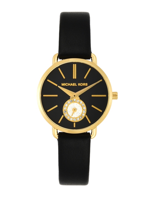 Michael Kors Women Black Analogue Watch MK2750