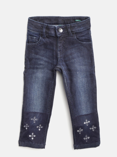 United Colors of Benetton Girls Navy Blue Regular Fit Mid-Rise Clean Look Stretchable Jeans
United Colors of Benetton Girls Navy Blue Regular Fit Mid-Rise Clean Look Stretchable Jeans