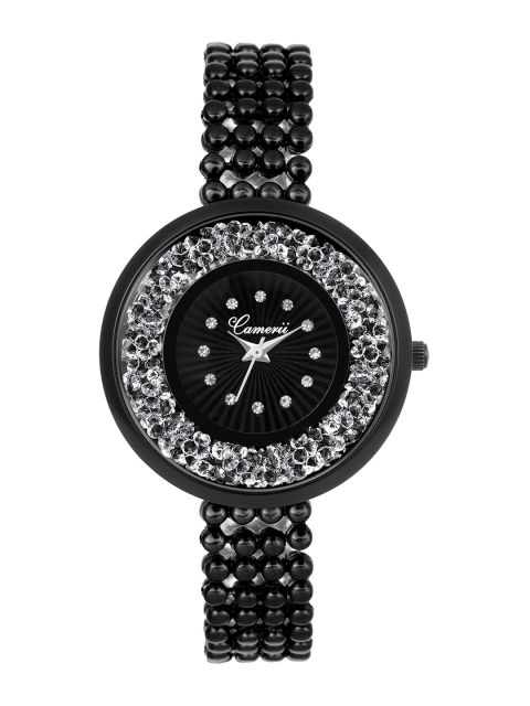Camerii Women Black Analogue Watch CWL934