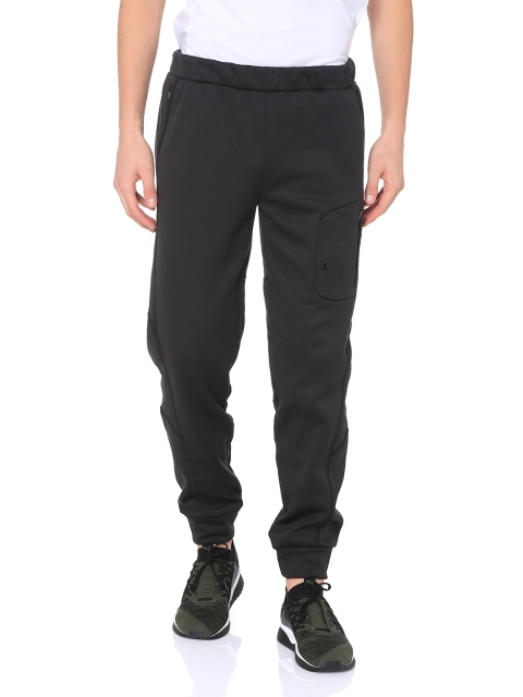 Puma Men Black Solid Track Pants