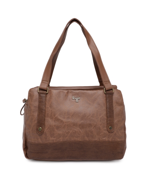 Baggit Brown Solid Shoulder Bag