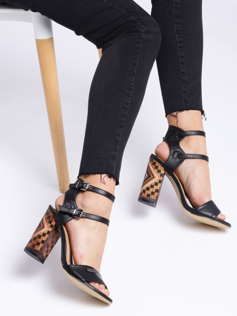 CORSICA Women Black Solid Heels