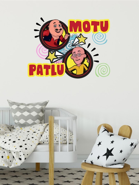 Asian Paints Kids Multicoloured Motu Patlu New Mischief Printed Wall Sticker, Multi
Asian Paints Kids Multicoloured Motu Patlu New Mischief Printed Wall Sticker, Multi