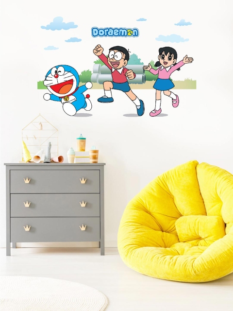 Asian Paints Multicoloured Kids Doraemon And Nobita Race Ahead Printed Wall Sticker, Multi
Asian Paints Multicoloured Kids Doraemon And Nobita Race Ahead Printed Wall Sticker, Multi
