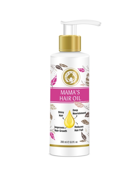 Mom & World Mama's Hair Oil 200 ml, White
