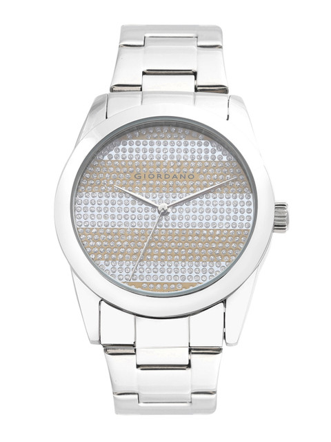 GIORDANO Women Silver-Toned Analogue Watch 2977-22
GIORDANO Women Silver-Toned Analogue Watch 2977-22