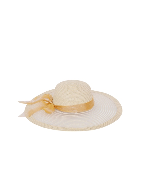 FabSeasons Women Beige Sun Hat