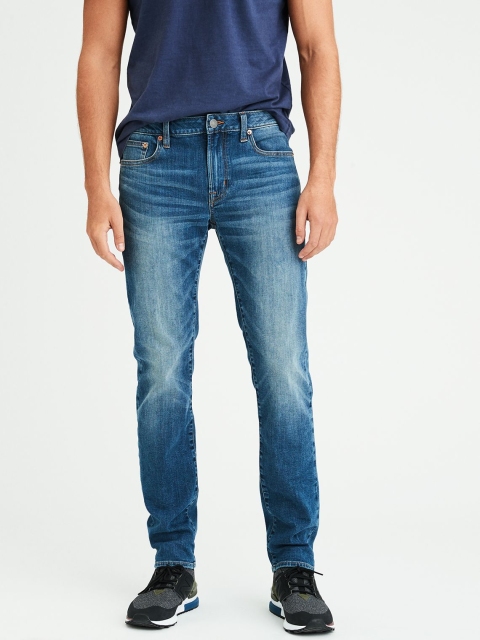 AMERICAN EAGLE OUTFITTERS Men Blue Slim Fit Mid-Rise Clean Look Stretchable Jeans
AMERICAN EAGLE OUTFITTERS Men Blue Slim Fit Mid-Rise Clean Look Stretchable Jeans