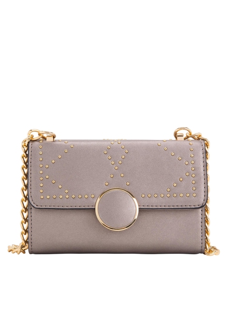 CARPISA Taupe Solid Sling Bag