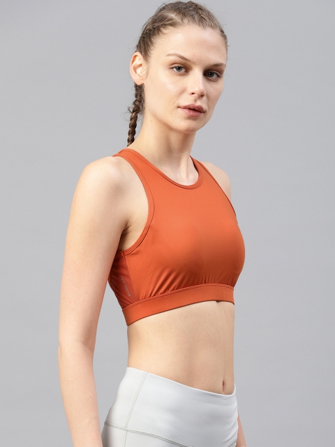 HRX by Hrithik Roshan Orange Solid Non-Wired Lightly Padded Sports Bra HRX-SS19-WK-3600
HRX by Hrithik Roshan Orange Solid Non-Wired Lightly Padded Sports Bra HRX-SS19-WK-3600