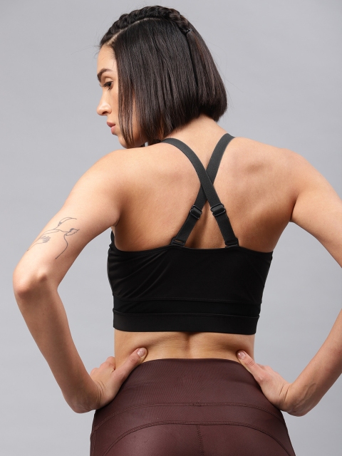 HRX by Hrithik Roshan Women Black Solid Lightly Padded Sports Bra HRX-SS19-WK-3674-A
HRX by Hrithik Roshan Women Black Solid Lightly Padded Sports Bra HRX-SS19-WK-3674-A