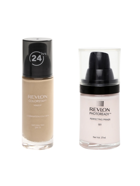 Revlon Colorstay Natural Tan Foundation With PhotoReady 001 Perfecting Primer, Beige
Revlon Colorstay Natural Tan Foundation With PhotoReady 001 Perfecting Primer, Beige