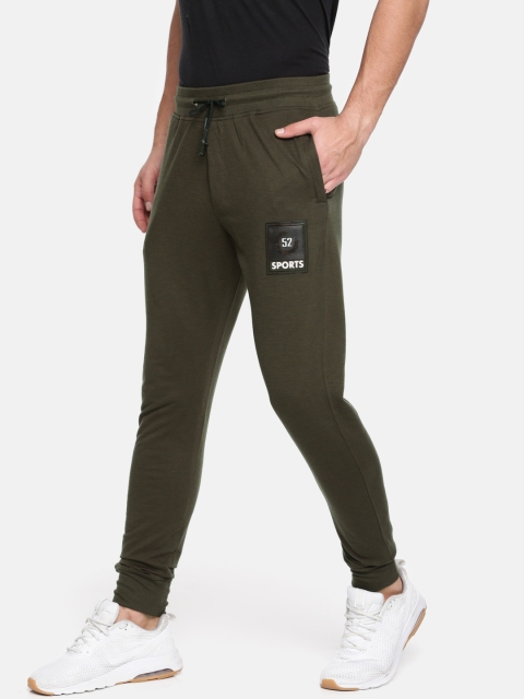 Sports52 wear Men Olive Green Track Pants