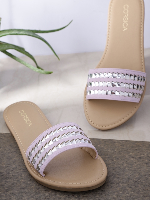 CORSICA Women Pink Open Toe Flats