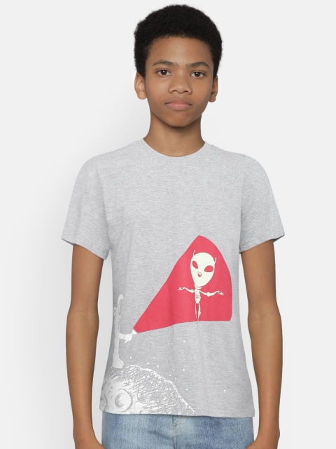 United Colors of Benetton Boys Grey Melange Red Printed Round Neck Pure Cotton T-shirt
United Colors of Benetton Boys Grey Melange Red Printed Round Neck Pure Cotton T-shirt