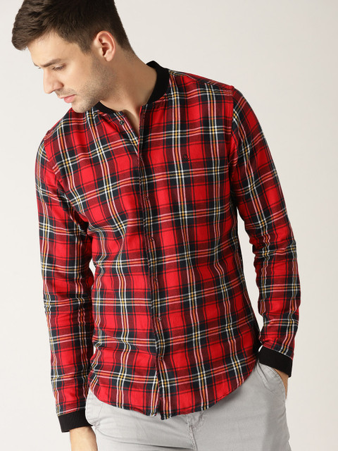 United Colors of Benetton Men Red & Black Slim Fit Checked Casual Shirt
United Colors of Benetton Men Red & Black Slim Fit Checked Casual Shirt