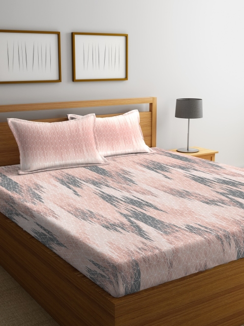 Portico New York Multicoloured Graphic Flat 210 TC Cotton 1 King Bedsheet with 2 Pillow Covers, Multi
Portico New York Multicoloured Graphic Flat 210 TC Cotton 1 King Bedsheet with 2 Pillow Covers, Multi