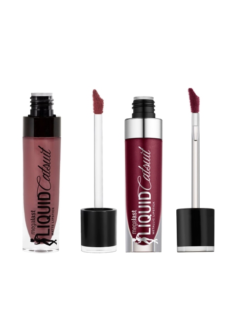 Wet n Wild Sustainable Set of Liquid Matte Lipstick - Rebel Rose E924B & I Don't Dessert You E993, Pink
Wet n Wild Sustainable Set of Liquid Matte Lipstick - Rebel Rose E924B & I Don't Dessert You E993, Pink