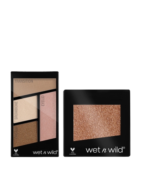 Wet n Wild Sustainable Set of Nudecomer Single & Quads Walking on Eggshells Eyeshadows, Multi
Wet n Wild Sustainable Set of Nudecomer Single & Quads Walking on Eggshells Eyeshadows, Multi