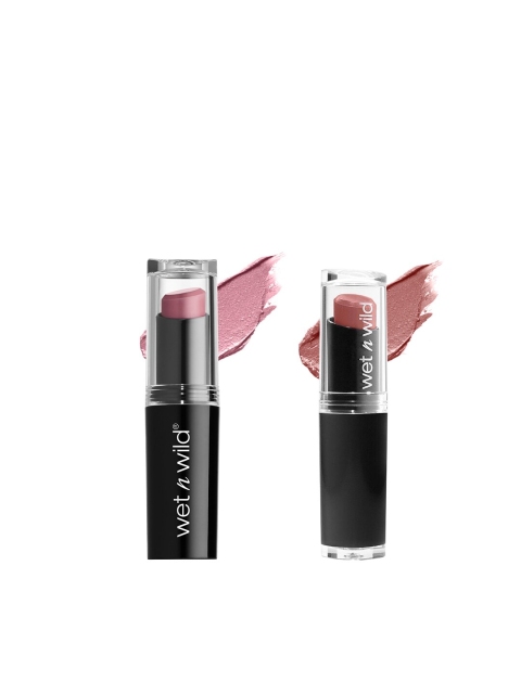Wet n Wild Sustainable Set Of 2 Lipsticks, Peach