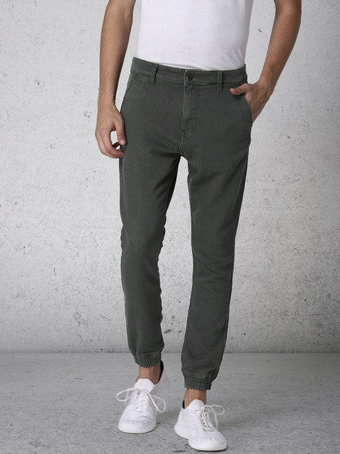 Ecko Unltd Men Charcoal Grey Jogger Mid-Rise Clean Look Stretchable Jogger Length Jeans
Ecko Unltd Men Charcoal Grey Jogger Mid-Rise Clean Look Stretchable Jogger Length Jeans