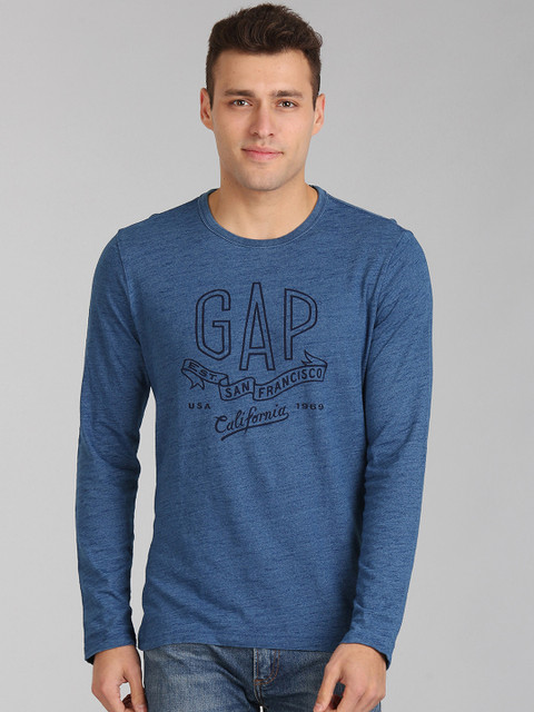 GAP Men Logo Long Sleeve T-Shirt In Indigo, Blue
GAP Men Logo Long Sleeve T-Shirt In Indigo, Blue