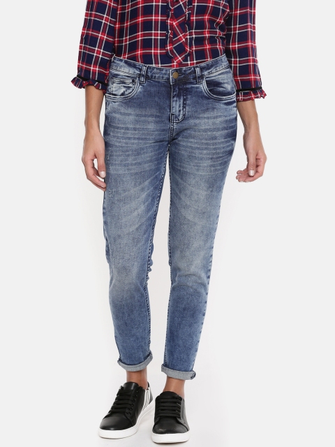 Fame Forever by Lifestyle Women Blue Slim Fit Mid-Rise Low Distress Stretchable Jeans
Fame Forever by Lifestyle Women Blue Slim Fit Mid-Rise Low Distress Stretchable Jeans