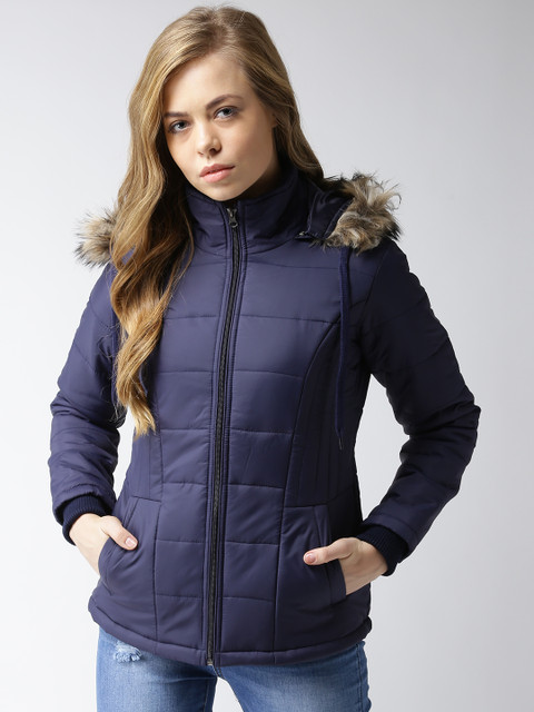 Foreign Culture By Fort Collins Women Navy Blue Solid Parka Jacket with Detachable Hood
Foreign Culture By Fort Collins Women Navy Blue Solid Parka Jacket with Detachable Hood