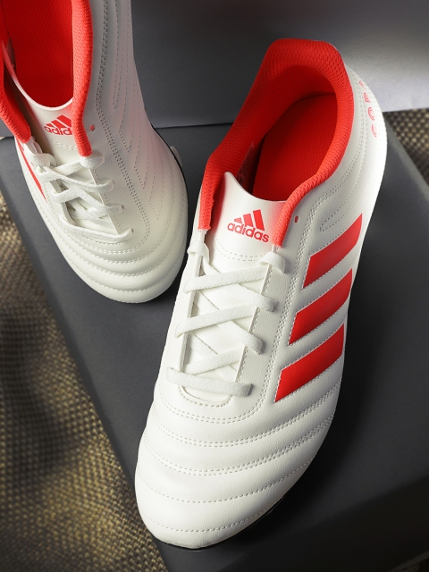 ADIDAS Men Off-White COPA 19.4 FG Football Shoes
