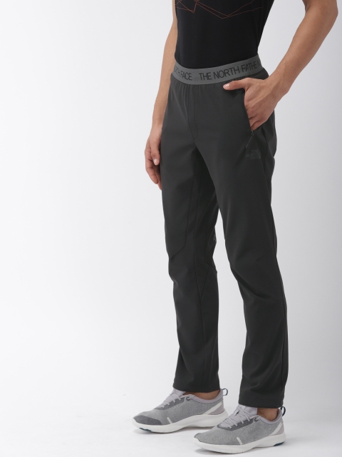The North Face Men Black Solid Straight Fit Track Pants