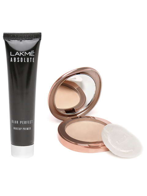 Lakme Set of Flawless Matte Complexion Compact & Absolute Blur Perfect Makeup Primer, Black
Lakme Set of Flawless Matte Complexion Compact & Absolute Blur Perfect Makeup Primer, Black
