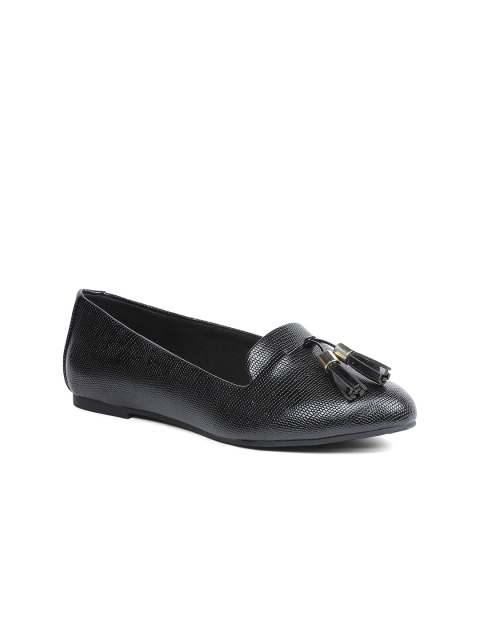 ALDO Men Black Solid Synthetic Ballerinas