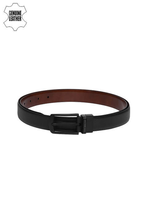 Tommy Hilfiger Men Black Textured Reversible Belt
Tommy Hilfiger Men Black Textured Reversible Belt