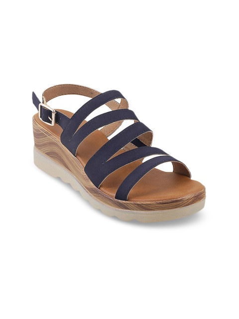 Metro Women Blue Solid Wedges
Metro Women Blue Solid Wedges