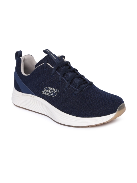 Skechers Men Navy Skyline Sneakers, Navy blue