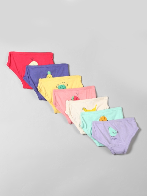 GAP Girls Pack Of 7 Assorted Printed Briefs 13640268600