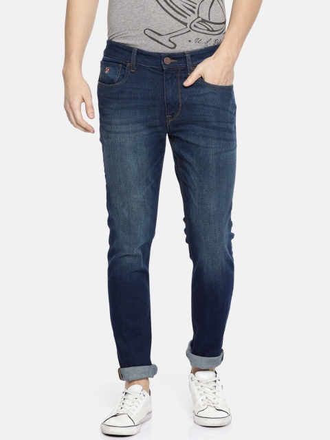 U.S. Polo Assn. Denim Co. Men Blue Slim Tapered Fit Mid-Rise Clean Look Stretchable Jeans
U.S. Polo Assn. Denim Co. Men Blue Slim Tapered Fit Mid-Rise Clean Look Stretchable Jeans