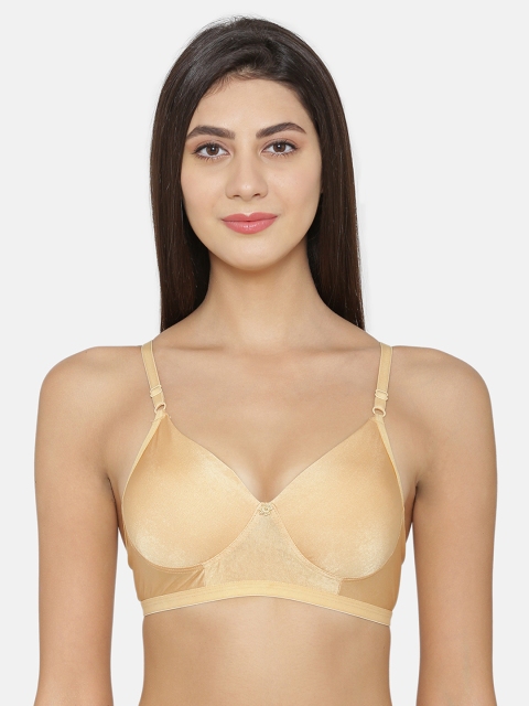 ABELINO Nude-Coloured Satin Finish Non-Wired Lightly Padded T-shirt Bra SATINPLAINOFFWHITE
ABELINO Nude-Coloured Satin Finish Non-Wired Lightly Padded T-shirt Bra SATINPLAINOFFWHITE