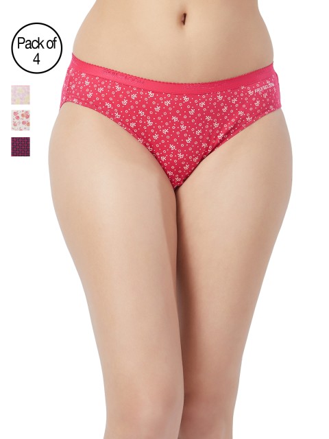 Fruit of the loom Women Pack of 4 Multicoloured Printed Bikini Briefs FBKP02P-C4, Multi
Fruit of the loom Women Pack of 4 Multicoloured Printed Bikini Briefs FBKP02P-C4, Multi