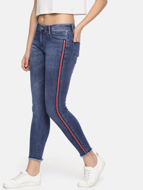 Kraus Jeans Women K4050 Blue Skinny Fit Mid-Rise Clean Look Stretchable Jeans
Kraus Jeans Women K4050 Blue Skinny Fit Mid-Rise Clean Look Stretchable Jeans