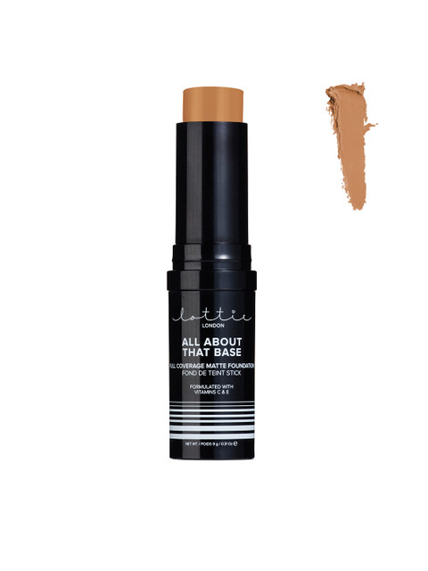 Lottie London Soft Sand All About That Base Full Coverage Matte Foundation Stick 9g, Brown
Lottie London Soft Sand All About That Base Full Coverage Matte Foundation Stick 9g, Brown